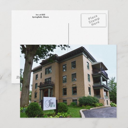 Activiteiten in de omgeving van 835 Inn, Springfie Briefkaart (Voorkant / Achterkant)