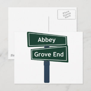 Activiteiten in de omgeving van Abbey Road & Grove Briefkaart