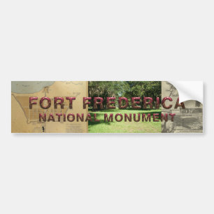 Activiteiten in de omgeving van ABH Fort Frederica Bumpersticker