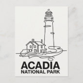 Activiteiten in de omgeving van Acadia National Pa Briefkaart (Voorkant)