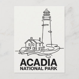 Activiteiten in de omgeving van Acadia National Pa Briefkaart