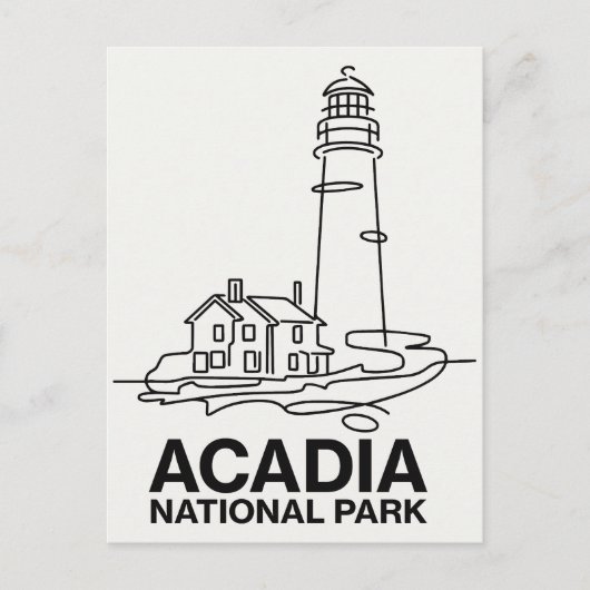 Activiteiten in de omgeving van Acadia National Pa Briefkaart (Voorkant)