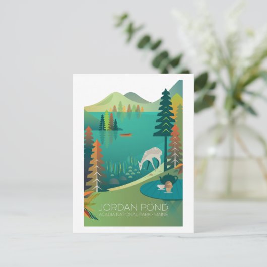 Activiteiten in de omgeving van Acadia National Pa Briefkaart (Staand voorkant)