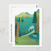 Activiteiten in de omgeving van Acadia National Pa Briefkaart (Voorkant / Achterkant)