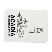 Activiteiten in de omgeving van Acadia National Pa Magneet (Horizontaal)