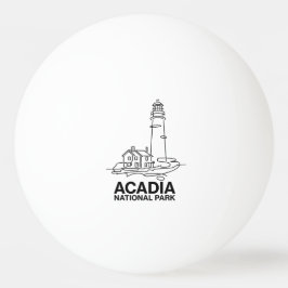Activiteiten in de omgeving van Acadia National Pa Pingpongbal