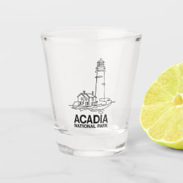 Activiteiten in de omgeving van Acadia National Pa Shot Glas
