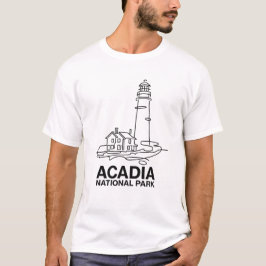 Activiteiten in de omgeving van Acadia National Pa T-shirt