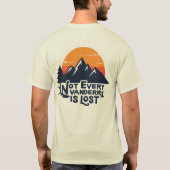 Activiteiten in de omgeving van Adventure Mountain T-shirt (Achterkant)