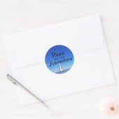 Activiteiten in de omgeving van Adventure Sailboat Ronde Sticker (Envelop)