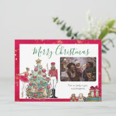 Activiteiten in de omgeving van African American N Feestdagenkaart (Staand voorkant)