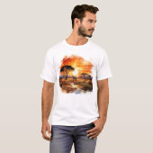 Activiteiten in de omgeving van African Sunset Zeb T-shirt (Voorkant volledig)