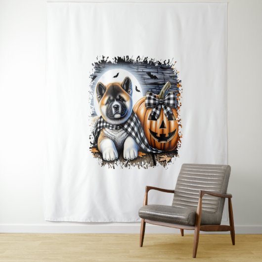 Activiteiten in de omgeving van Akita Dog Hallowee Wandkleed (In situ)