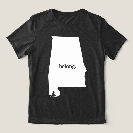 Activiteiten in de omgeving van Alabama State Prid Tri-Blend Shirt (Design voorkant)