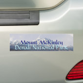Activiteiten in de omgeving van Alaska Denali Nati Bumpersticker (Op auto)