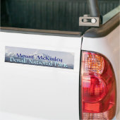 Activiteiten in de omgeving van Alaska Denali Nati Bumpersticker (Op Truck)