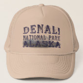 Activiteiten in de omgeving van Alaska Denali Nati Trucker Pet (Voorkant)