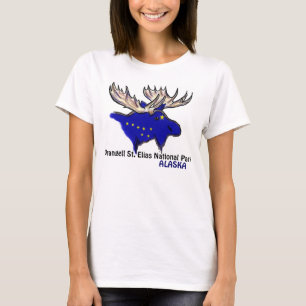 Activiteiten in de omgeving van Alaska Wrangell Na T-shirt