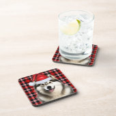 Activiteiten in de omgeving van Alaskan Malamute H Bier Onderzetter (Rechterzijde)