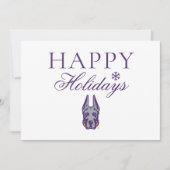 Activiteiten in de omgeving van Albany Great Dane  Feestdagenkaart (Voorkant)