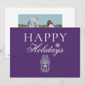 Activiteiten in de omgeving van Albany Great Dane  Feestdagenkaart (Voorkant / Achterkant)