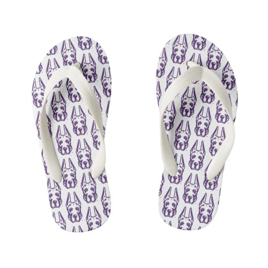 Activiteiten in de omgeving van Albany Great Dane  Kinder Teenslippers (Voetbed)