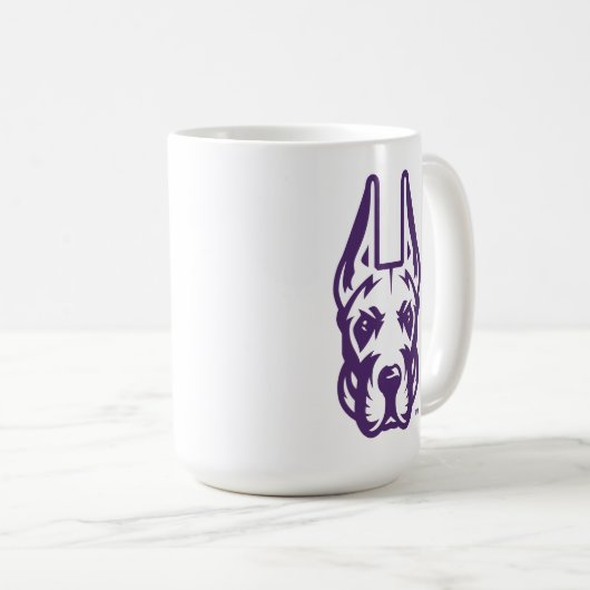 Activiteiten in de omgeving van Albany Great Dane  Koffiemok (Voorkant rechts)