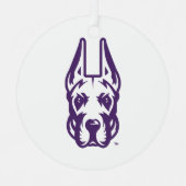 Activiteiten in de omgeving van Albany Great Dane Metalen Ornament (Voorkant)