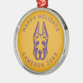 Activiteiten in de omgeving van Albany Great Dane  Metalen Ornament (Links)