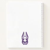 Activiteiten in de omgeving van Albany Great Dane  Notitieboek (Achterkant)