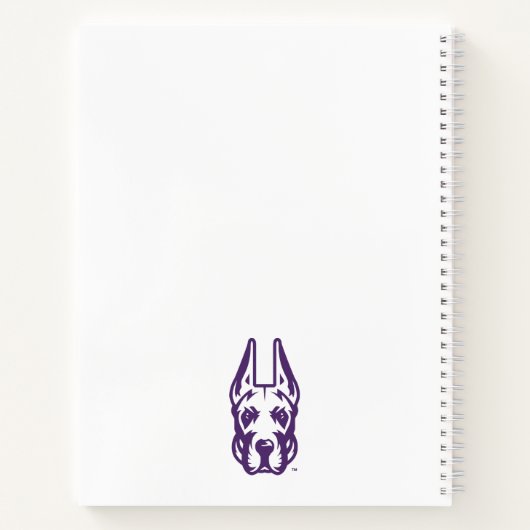 Activiteiten in de omgeving van Albany Great Dane  Notitieboek (Achterkant)