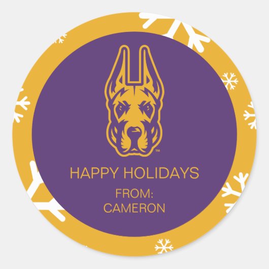 Activiteiten in de omgeving van Albany Great Dane  Ronde Sticker (Voorkant)