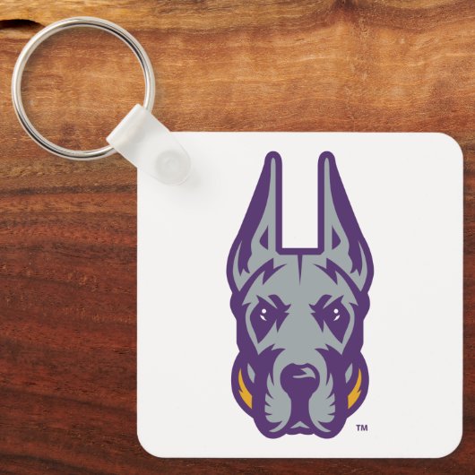 Activiteiten in de omgeving van Albany Great Dane Sleutelhanger (Voorkant)