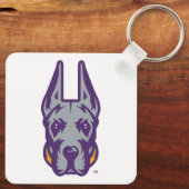 Activiteiten in de omgeving van Albany Great Dane Sleutelhanger (Achterkant)