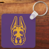 Activiteiten in de omgeving van Albany Great Dane  Sleutelhanger (Achterkant)