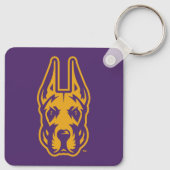 Activiteiten in de omgeving van Albany Great Dane  Sleutelhanger (Achterkant)