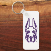 Activiteiten in de omgeving van Albany Great Dane  Sleutelhanger (Voorkant)