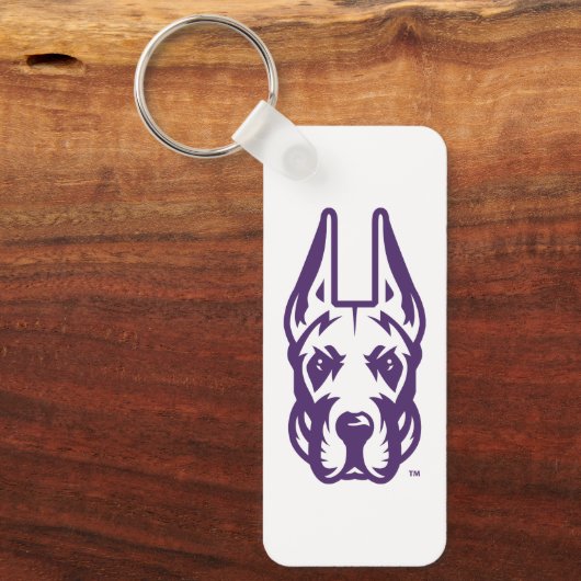 Activiteiten in de omgeving van Albany Great Dane  Sleutelhanger (Voorkant)