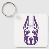 Activiteiten in de omgeving van Albany Great Dane  Sleutelhanger (Voorkant)