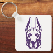 Activiteiten in de omgeving van Albany Great Dane  Sleutelhanger (Voorkant)