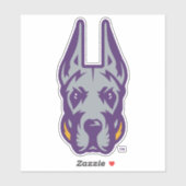 Activiteiten in de omgeving van Albany Great Dane  Sticker (Vel)