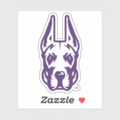 Activiteiten in de omgeving van Albany Great Dane Sticker (Vel)