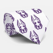 Activiteiten in de omgeving van Albany Great Dane Stropdas (Opgerold)