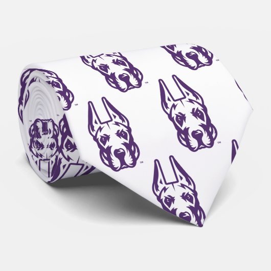 Activiteiten in de omgeving van Albany Great Dane  Stropdas (Opgerold)