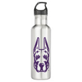 Activiteiten in de omgeving van Albany Great Dane Waterfles (Voorkant)