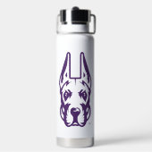 Activiteiten in de omgeving van Albany Great Dane Waterfles (Achterkant)