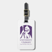 Activiteiten in de omgeving van Albany Iconic Logo Bagagelabel (Voorkant verticaal)