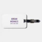 Activiteiten in de omgeving van Albany Iconic Logo Bagagelabel (Achterkant horizontaal)