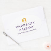 Activiteiten in de omgeving van Albany Iconic Logo Ovale Sticker (Envelop)