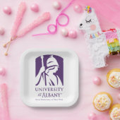 Activiteiten in de omgeving van Albany Iconic Logo Papieren Bordje (Feest)